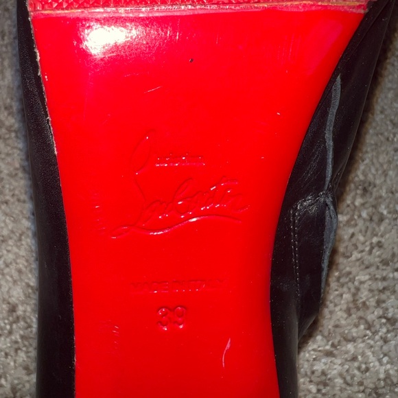 Christian Louboutin Belle Leather Heels - Picture 4 of 8